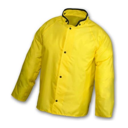 Tingley Tingley J21207 Eagle Storm Fly Front Jacket, Yellow, Hood Snaps, 3XL J21207.3X